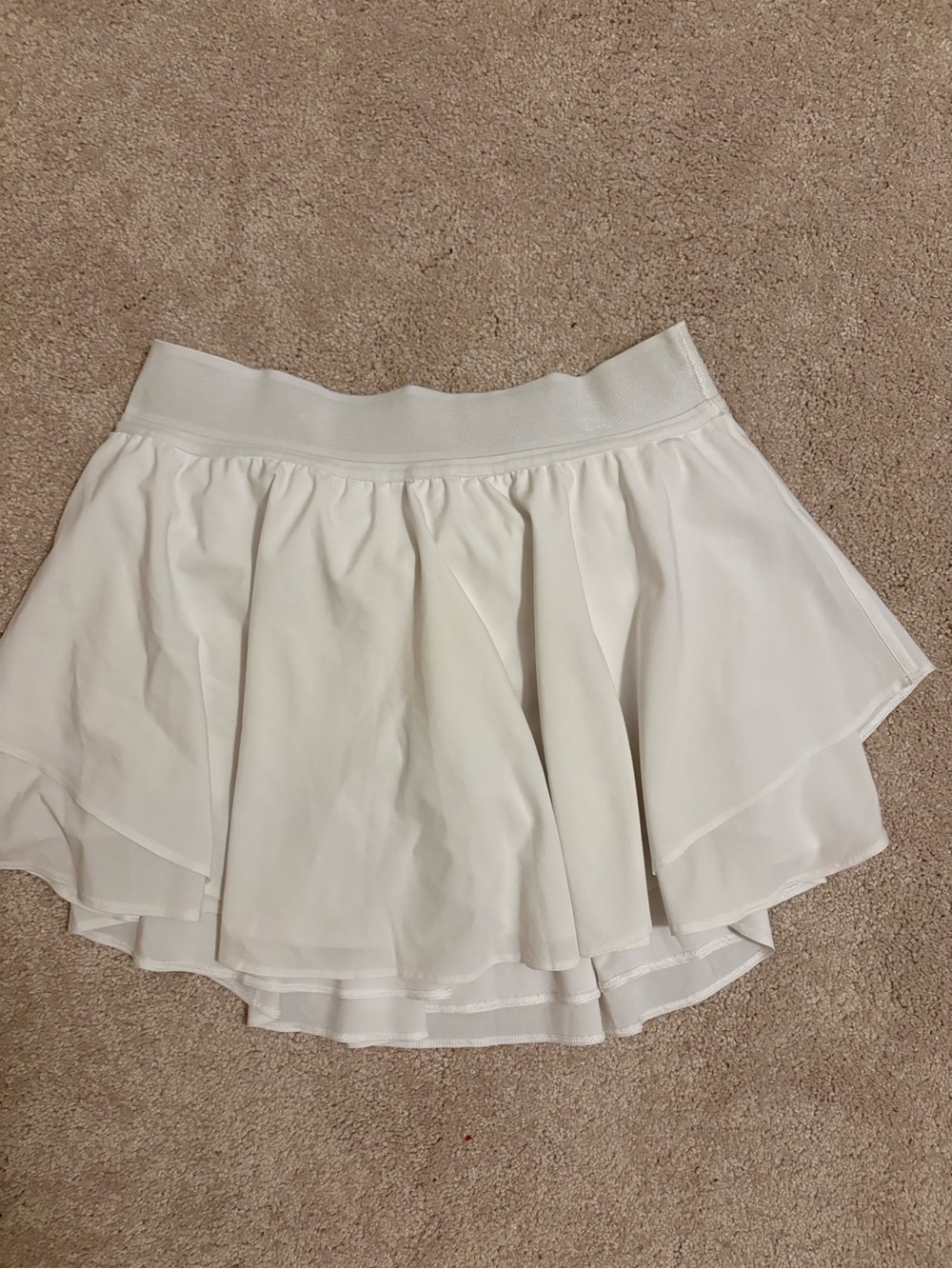 lululemon athletica White Layered Circle Skirt